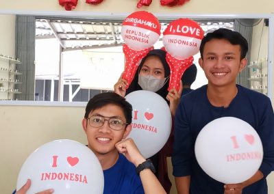 GibuKu Kacamata celebrated the independence day of Indonesia